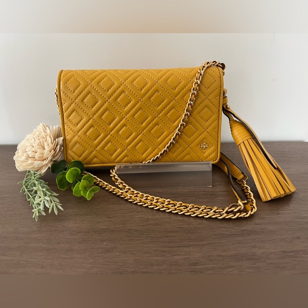 Tory Burch Crossbody with Authentic Chain & Tassel
